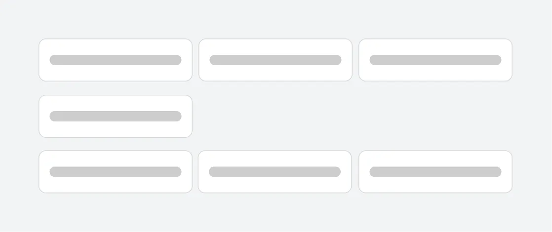 A structured block and dropdown rule creation concept